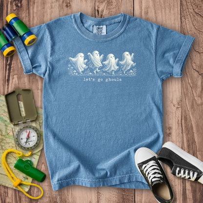 Let's Go Ghouls Kids Cotton T-Shirt