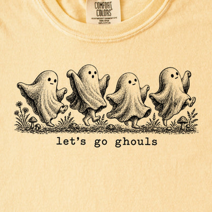 Let's Go Ghouls Kids Cotton T-Shirt
