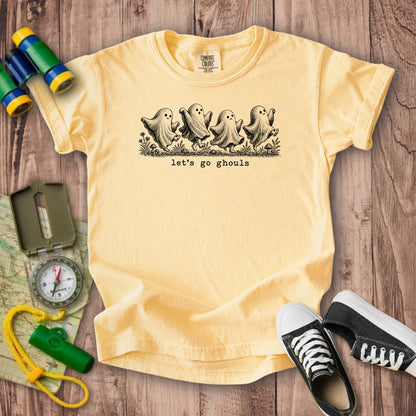 Let's Go Ghouls Kids Cotton T-Shirt