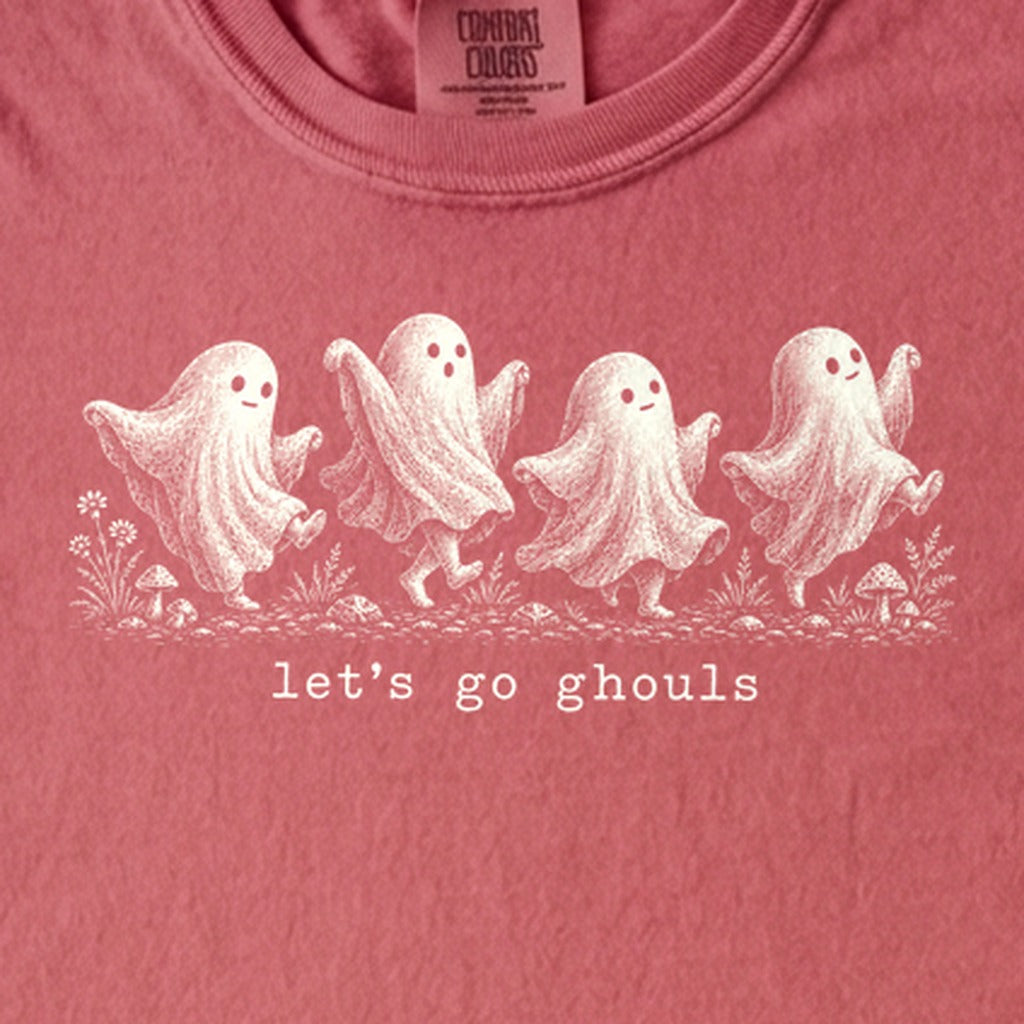 Let's Go Ghouls Kids Cotton T-Shirt