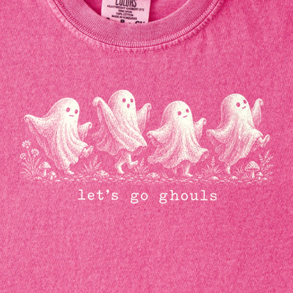 Let's Go Ghouls Kids Cotton T-Shirt
