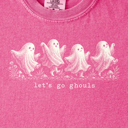 Let's Go Ghouls Kids Cotton T-Shirt