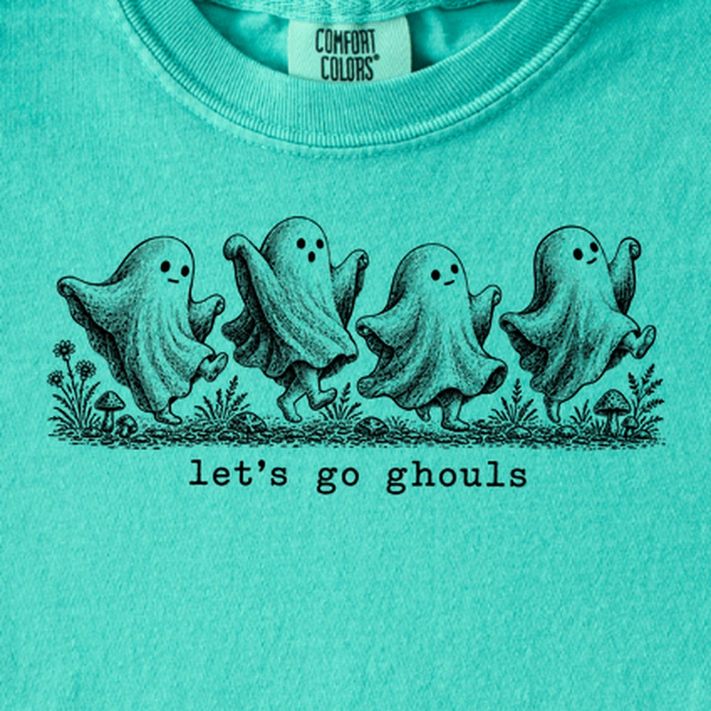 Let's Go Ghouls Kids Cotton T-Shirt