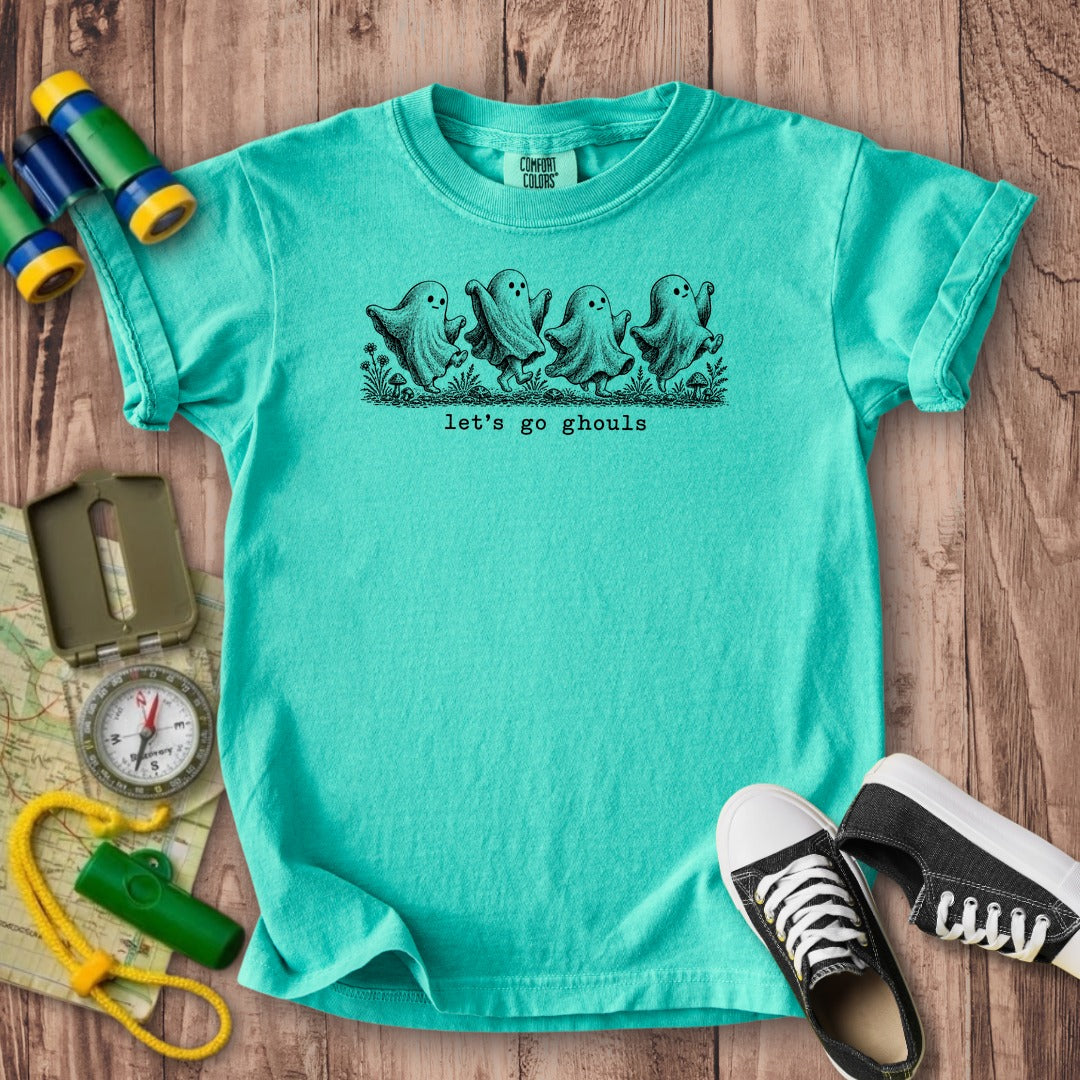 Let's Go Ghouls Kids Cotton T-Shirt