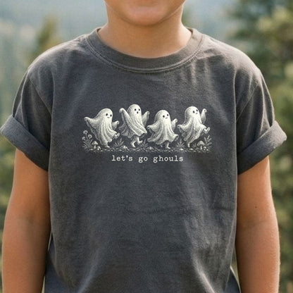 Let's Go Ghouls Kids Cotton T-Shirt