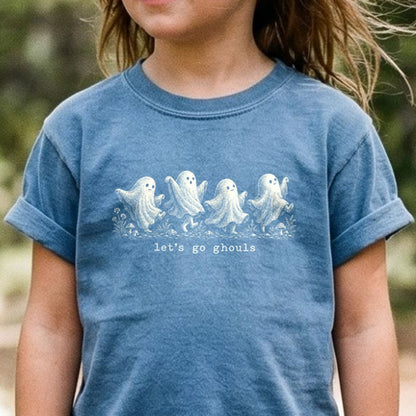 Let's Go Ghouls Kids Cotton T-Shirt