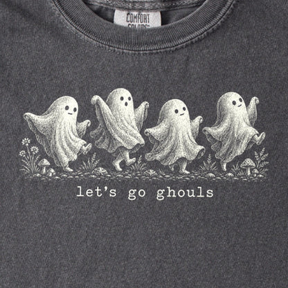 Let's Go Ghouls Kids Cotton T-Shirt