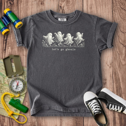 Let's Go Ghouls Kids Cotton T-Shirt