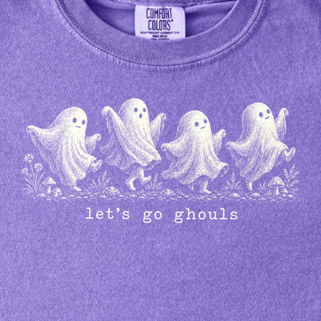 Let's Go Ghouls Kids Cotton T-Shirt
