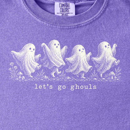 Let's Go Ghouls Kids Cotton T-Shirt