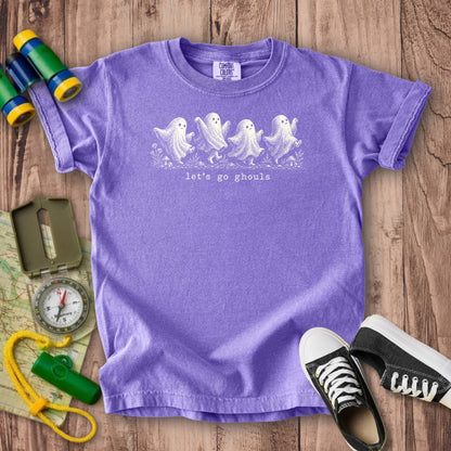 Let's Go Ghouls Kids Cotton T-Shirt
