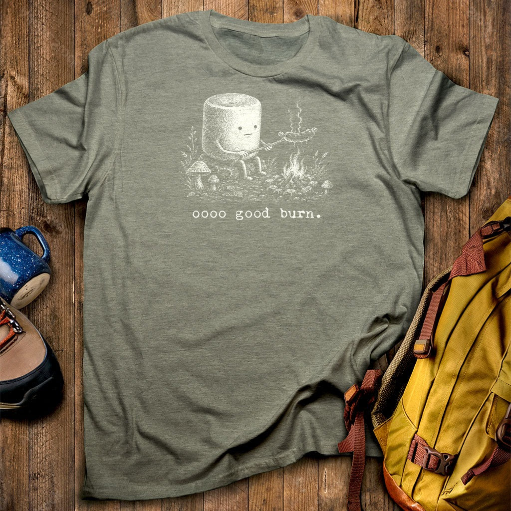 Marshmallow Roasting a Hot Dog T-Shirt