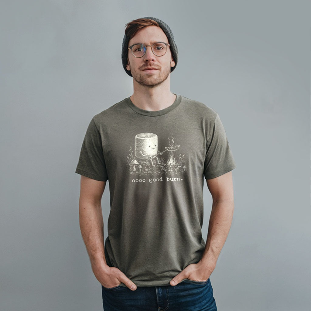 Marshmallow Roasting a Hot Dog T-Shirt