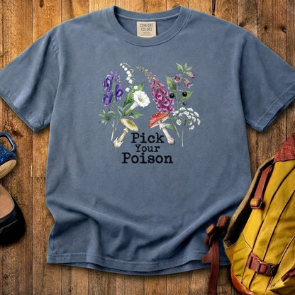 Pick Your Poison Wildflowers Cotton T-Shirt