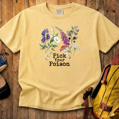 Pick Your Poison Wildflowers Cotton T-Shirt