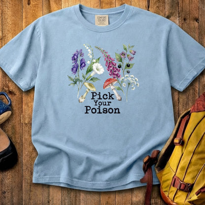 Pick Your Poison Wildflowers Cotton T-Shirt