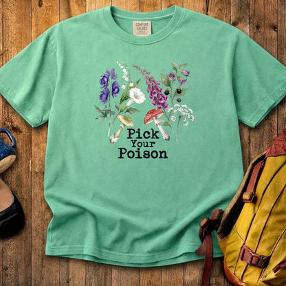 Pick Your Poison Wildflowers Cotton T-Shirt