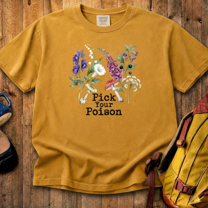 Pick Your Poison Wildflowers Cotton T-Shirt