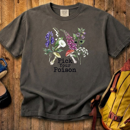 Pick Your Poison Wildflowers Cotton T-Shirt