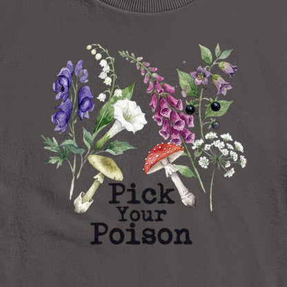 Pick Your Poison Wildflowers Crewneck Sweatshirt