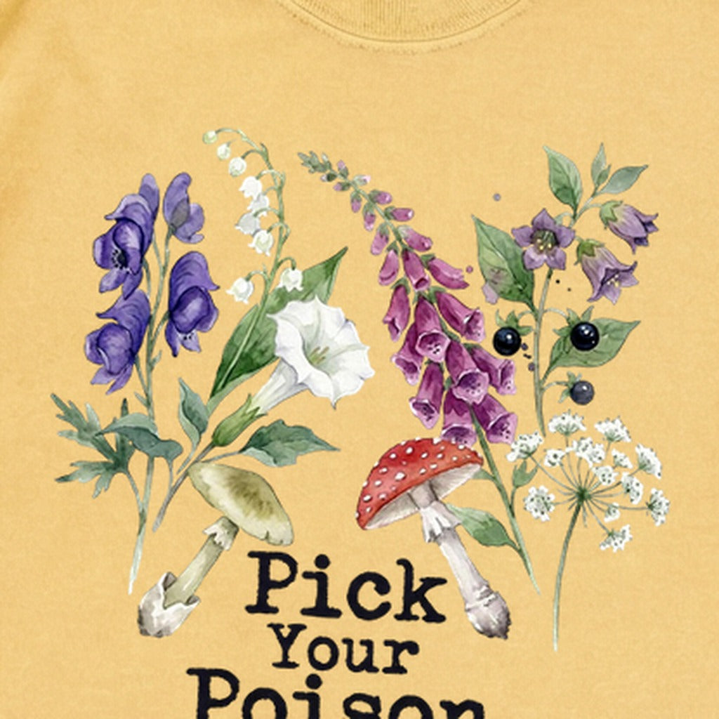 Pick Your Poison Wildflowers Premium Long Sleeve