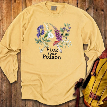 Pick Your Poison Wildflowers Premium Long Sleeve