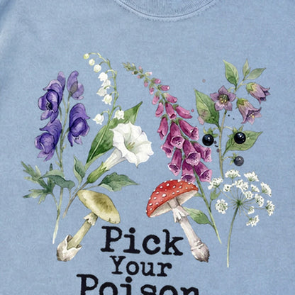 Pick Your Poison Wildflowers Premium Long Sleeve