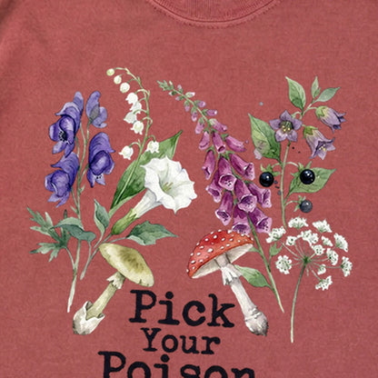 Pick Your Poison Wildflowers Premium Long Sleeve
