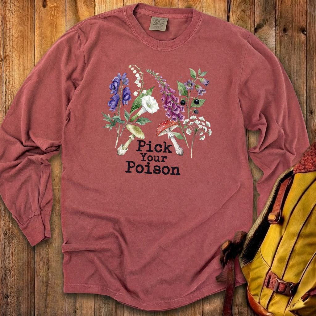 Pick Your Poison Wildflowers Premium Long Sleeve