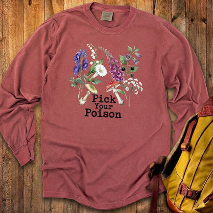 Pick Your Poison Wildflowers Premium Long Sleeve