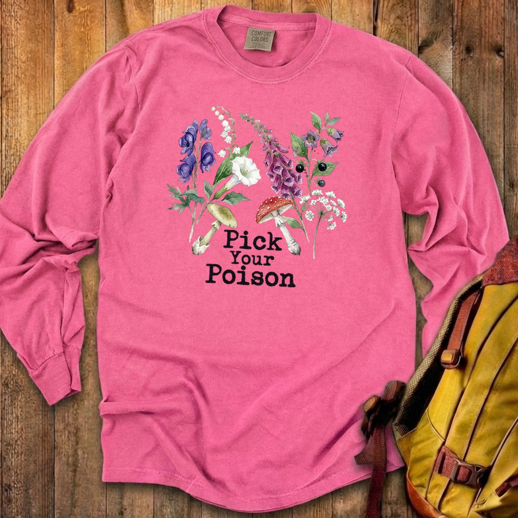 Pick Your Poison Wildflowers Premium Long Sleeve