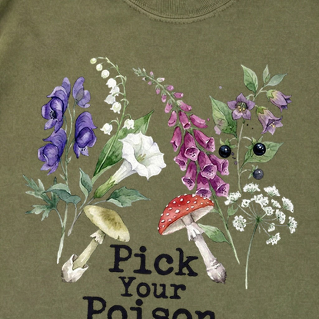 Pick Your Poison Wildflowers Premium Long Sleeve