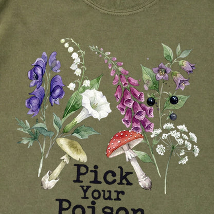Pick Your Poison Wildflowers Premium Long Sleeve