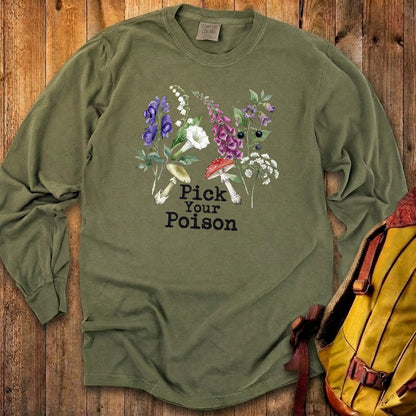 Pick Your Poison Wildflowers Premium Long Sleeve