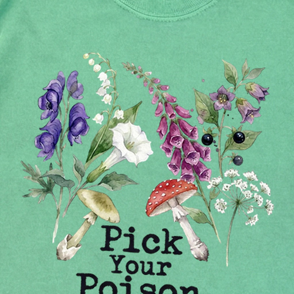 Pick Your Poison Wildflowers Premium Long Sleeve