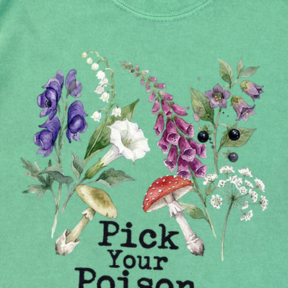 Pick Your Poison Wildflowers Premium Long Sleeve
