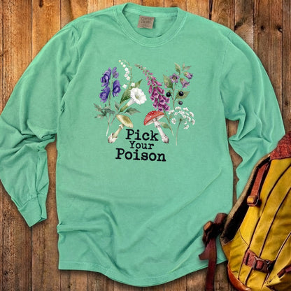 Pick Your Poison Wildflowers Premium Long Sleeve