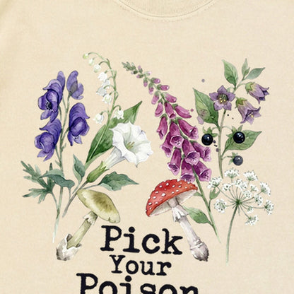 Pick Your Poison Wildflowers Premium Long Sleeve
