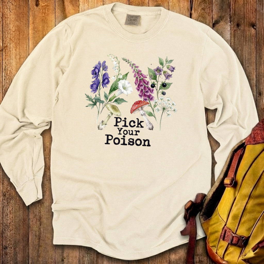 Pick Your Poison Wildflowers Premium Long Sleeve
