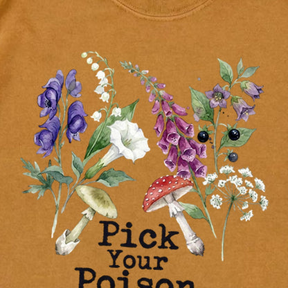 Pick Your Poison Wildflowers Premium Long Sleeve
