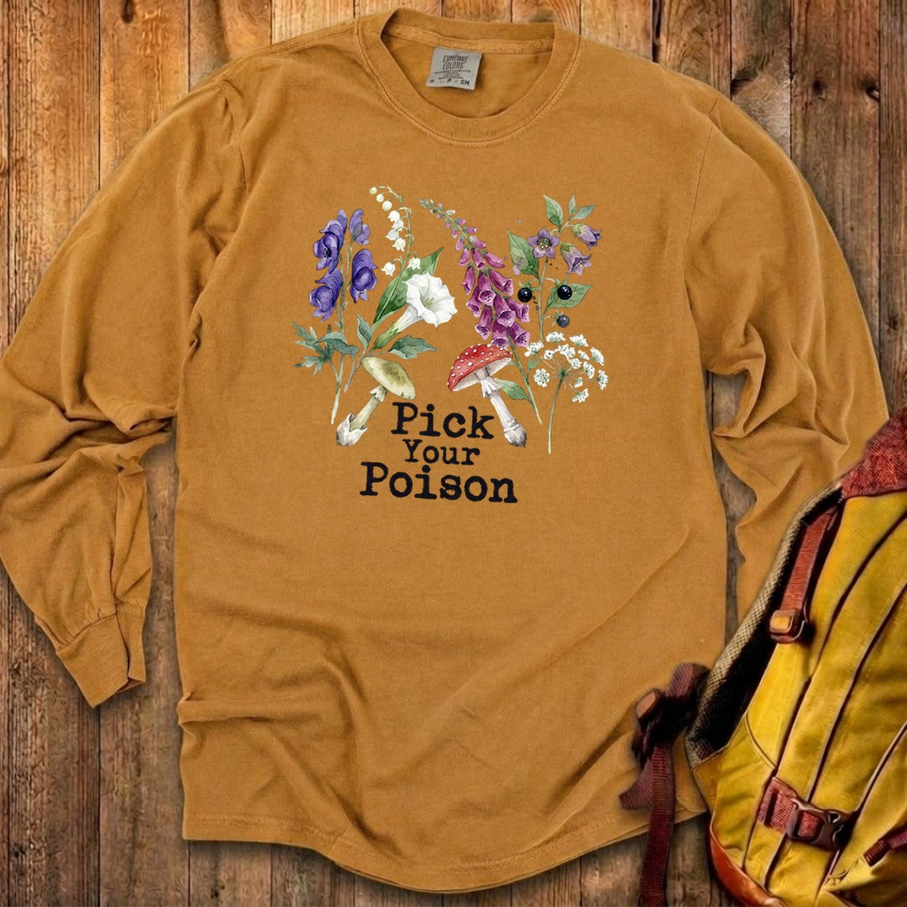 Pick Your Poison Wildflowers Premium Long Sleeve