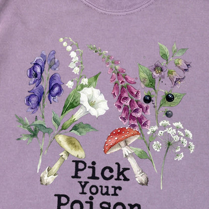 Pick Your Poison Wildflowers Premium Long Sleeve