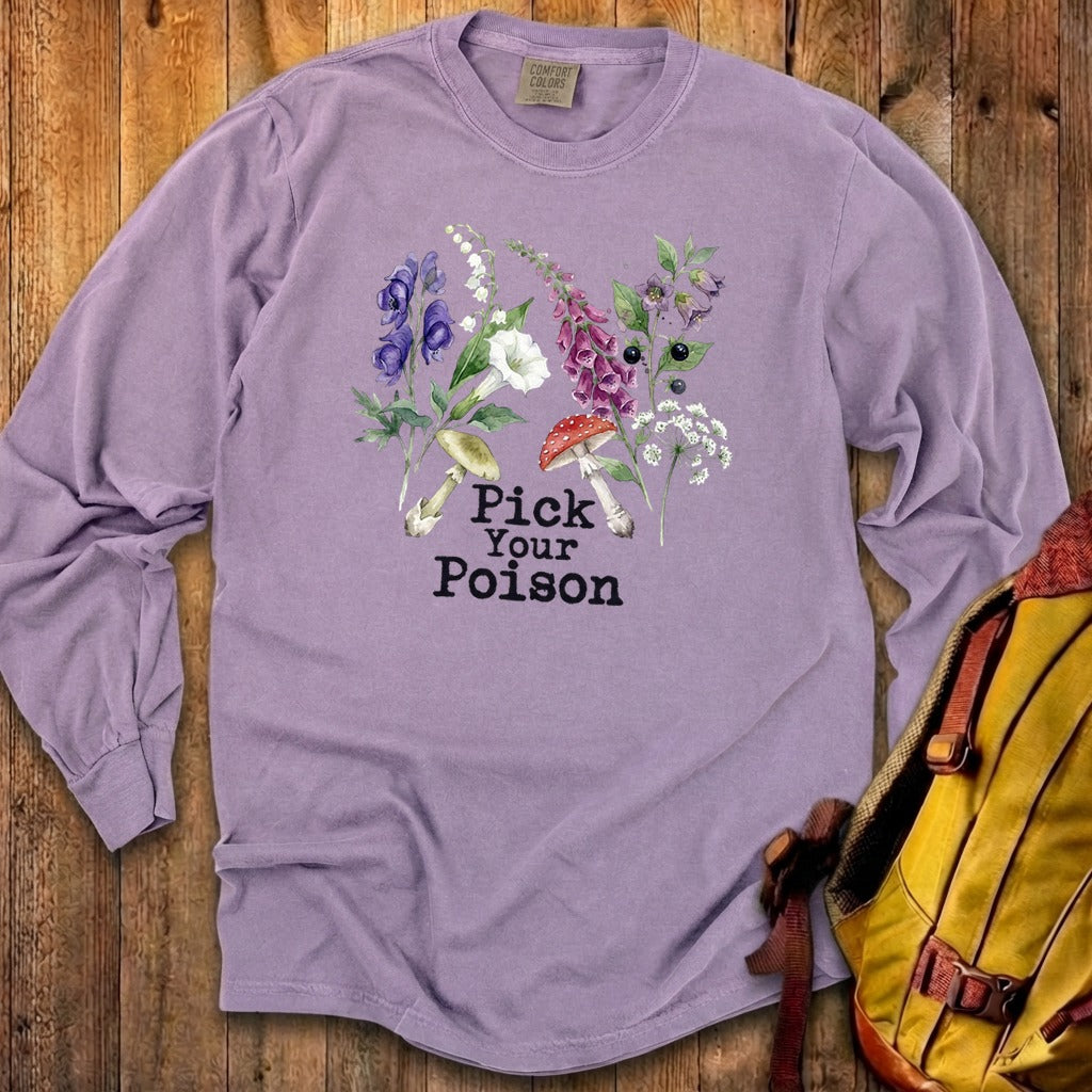 Pick Your Poison Wildflowers Premium Long Sleeve