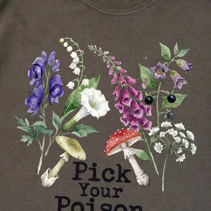 Pick Your Poison Wildflowers Premium Long Sleeve