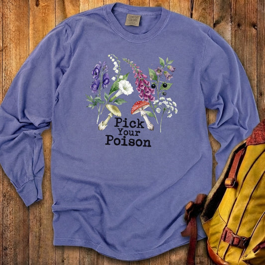 Pick Your Poison Wildflowers Premium Long Sleeve