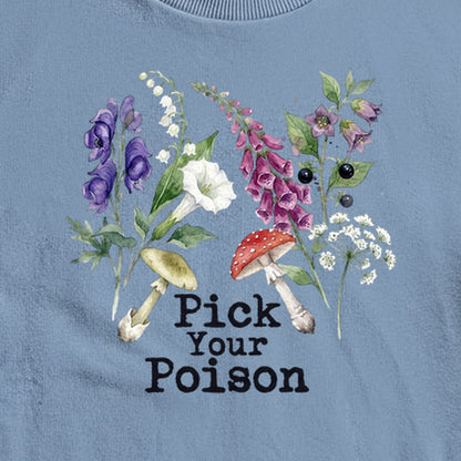 Pick Your Poison Wildflowers Crewneck Sweatshirt