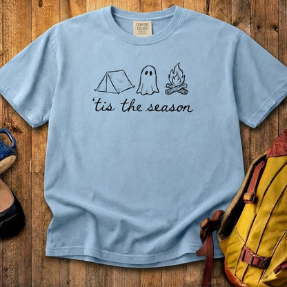 Tis the Season for Camping Cotton T-Shirt
