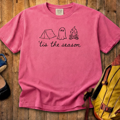 Tis the Season for Camping Cotton T-Shirt