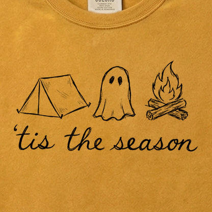 Tis the Season for Camping Cotton T-Shirt