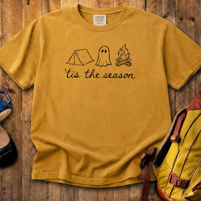 Tis the Season for Camping Cotton T-Shirt